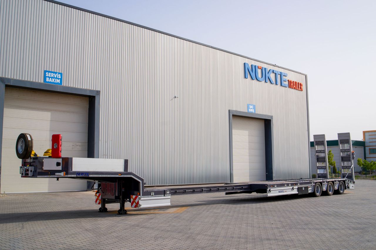 Nükte Trailer 3 Axle Extendable Lowbed Semi-Trailer - Low loader semi-trailer: picture 1 Nükte Trailer 3 Axle Extendable Lowbed Semi-Trailer - Low loader semi-trailer: picture 1