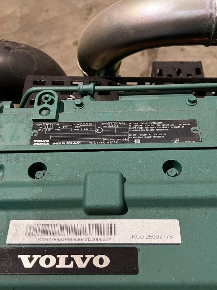 Volvo Notstromaggregat 140 KVA PRAMAC - Generator set: picture 4 Volvo Notstromaggregat 140 KVA PRAMAC - Generator set: picture 4