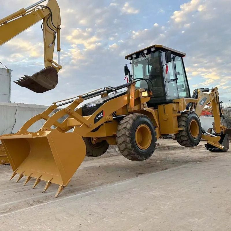 Used CAT 416E Backhoe Loader - Backhoe loader: picture 3 Used CAT 416E Backhoe Loader - Backhoe loader: picture 3