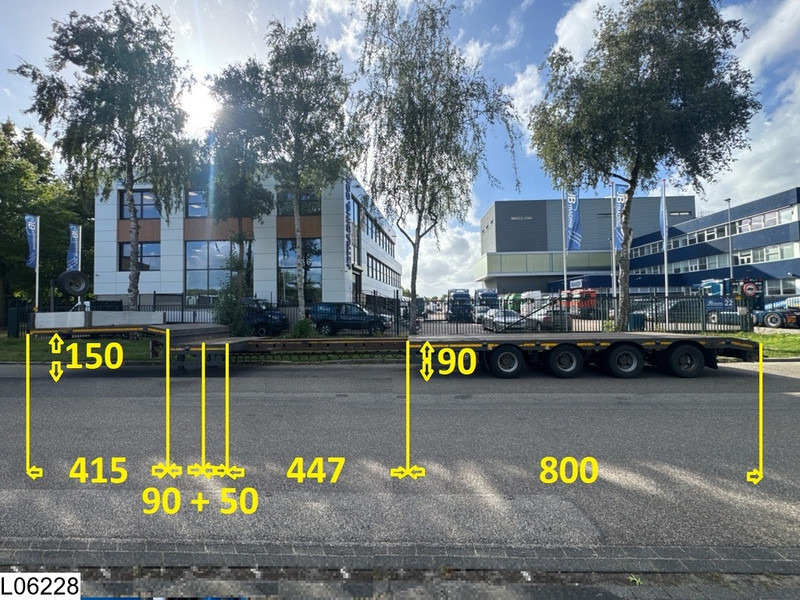 Broshuis Lowbed 54.000 KG, Extendable - Low loader semi-trailer: picture 2 Broshuis Lowbed 54.000 KG, Extendable - Low loader semi-trailer: picture 2