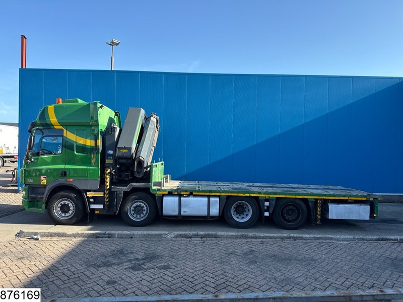Dropside/ Flatbed truck, Crane truck DAF CF 410 8x2, EURO 5, Palfinger, Steerling, Remote,Retarder: picture 18