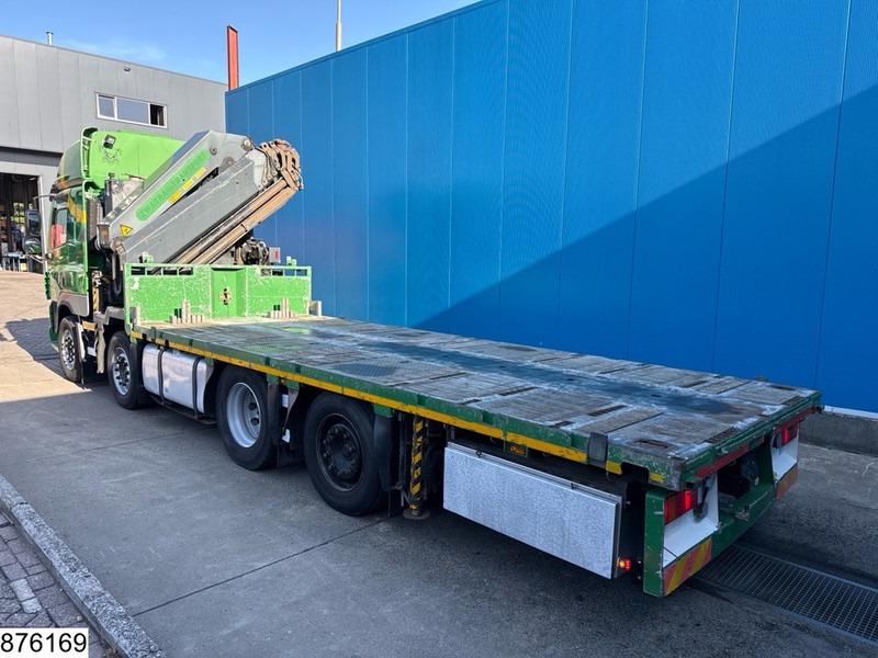 Dropside/ Flatbed truck, Crane truck DAF CF 410 8x2, EURO 5, Palfinger, Steerling, Remote,Retarder: picture 7