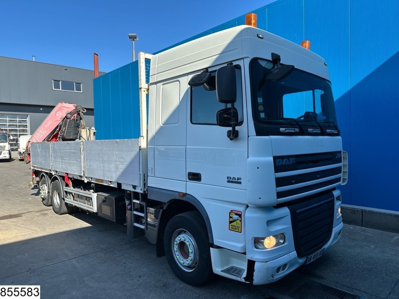 DAF XF 410 6x2, Fassi, Retarder, Remote - Dropside/ Flatbed truck, Crane truck: picture 3 DAF XF 410 6x2, Fassi, Retarder, Remote - Dropside/ Flatbed truck, Crane truck: picture 3