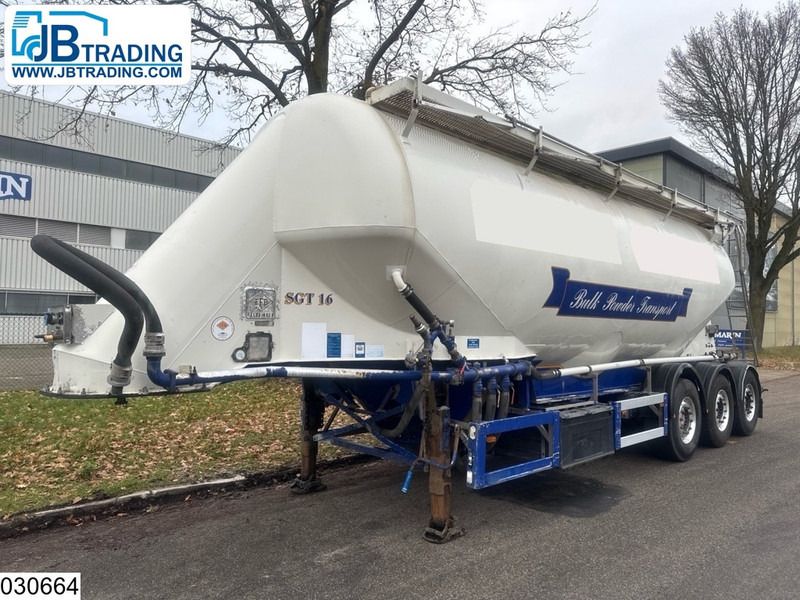 Feldbinder Silo 40.000 Liter, 3 Comp - Silo semi-trailer: picture 1 Feldbinder Silo 40.000 Liter, 3 Comp - Silo semi-trailer: picture 1