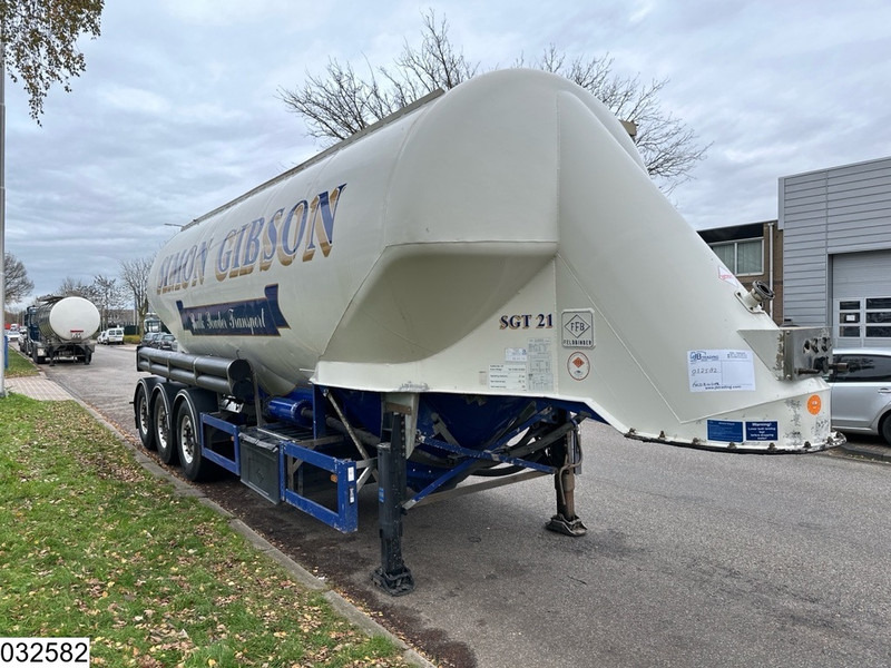 Feldbinder Silo 40.000 Liter - Tank semi-trailer: picture 3 Feldbinder Silo 40.000 Liter - Tank semi-trailer: picture 3