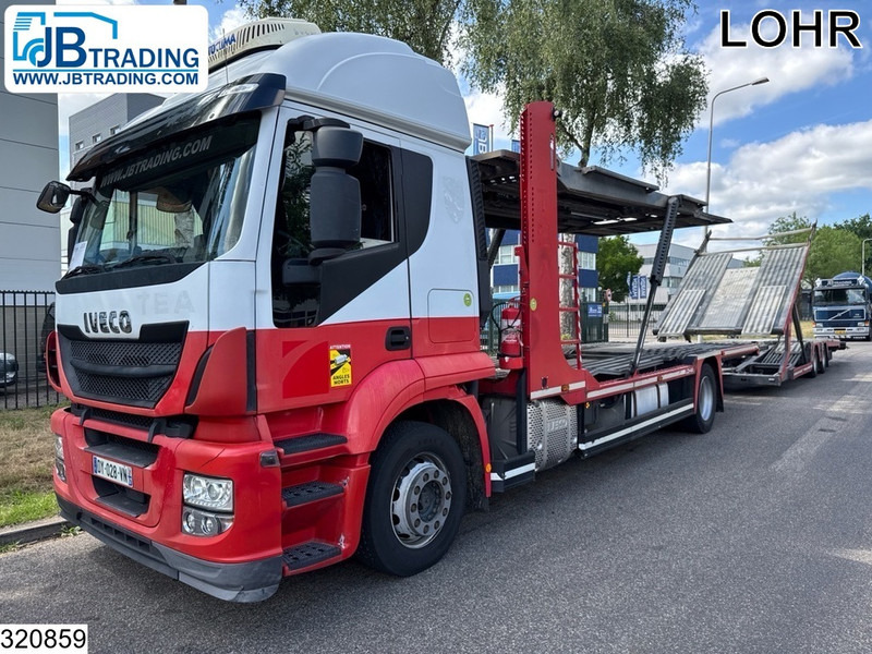 Iveco Stralis 420 EURO 6, Retarder, PTO, LOHR, Standairco - Autotransporter truck: picture 1 Iveco Stralis 420 EURO 6, Retarder, PTO, LOHR, Standairco - Autotransporter truck: picture 1
