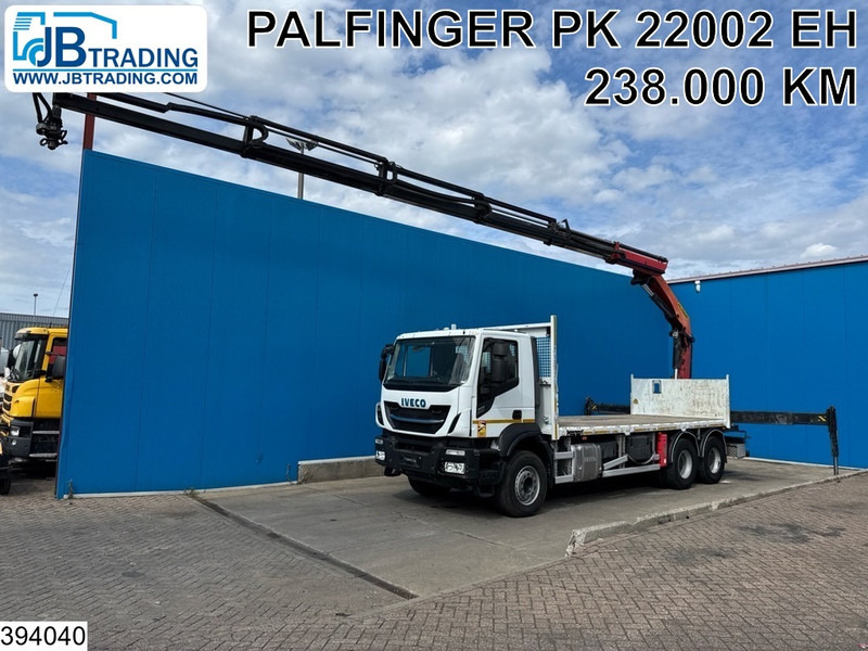 Iveco X-Way 360 6X4, EURO 6, Steel suspension, Palfinger - Dropside/ Flatbed truck, Crane truck: picture 1 Iveco X-Way 360 6X4, EURO 6, Steel suspension, Palfinger - Dropside/ Flatbed truck, Crane truck: picture 1