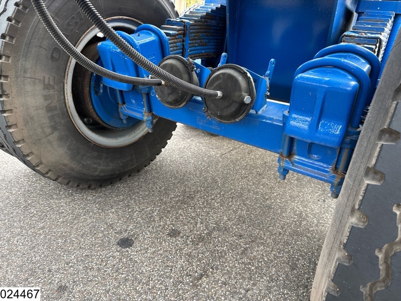 Timber semi-trailer Legras Openlaadbak Wood transport, Steel suspension: picture 8