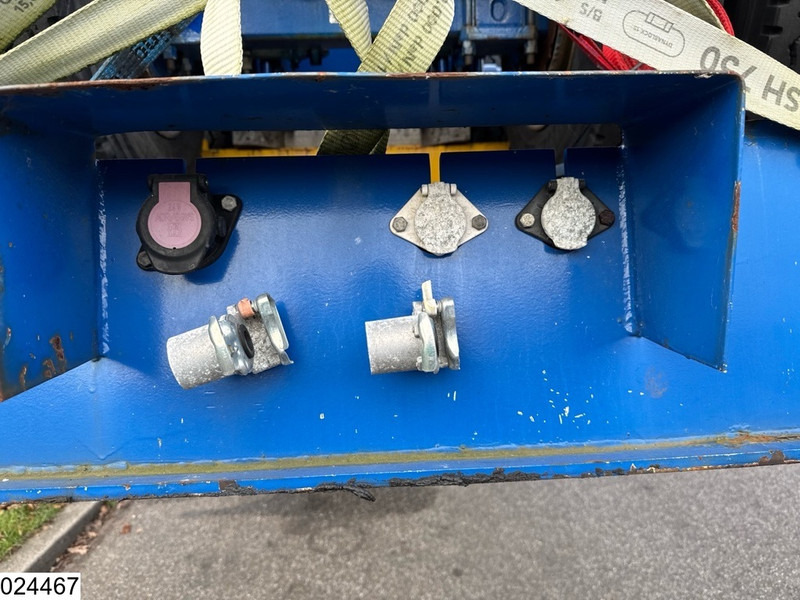 Timber semi-trailer Legras Openlaadbak Wood transport, Steel suspension: picture 7