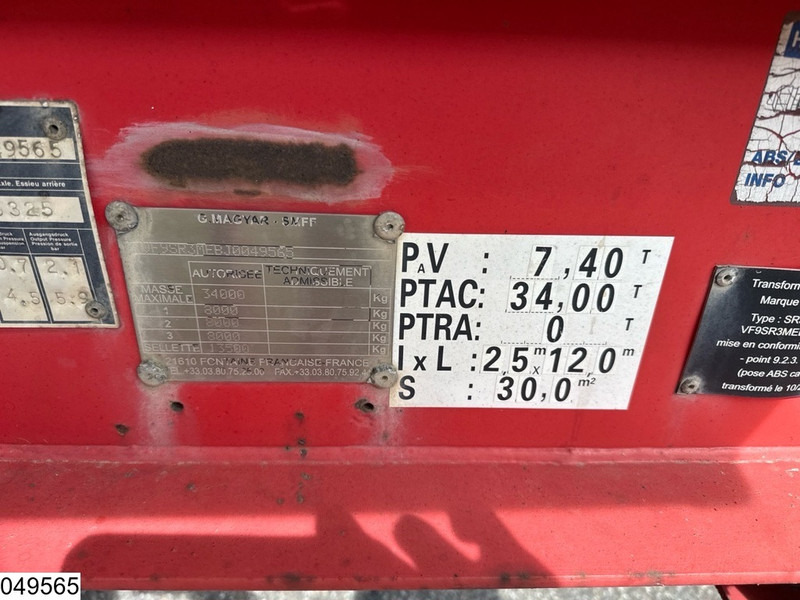 Tank semi-trailer Magyar Chemie 31.000 liter, 1 Comp: picture 10