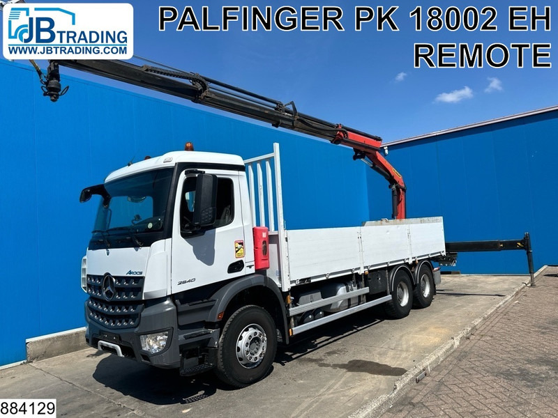 Mercedes-Benz Arocs 2640 6X4, EURO 6, Steel suspension, Retarder - Dropside/ Flatbed truck, Crane truck: picture 1 Mercedes-Benz Arocs 2640 6X4, EURO 6, Steel suspension, Retarder - Dropside/ Flatbed truck, Crane truck: picture 1