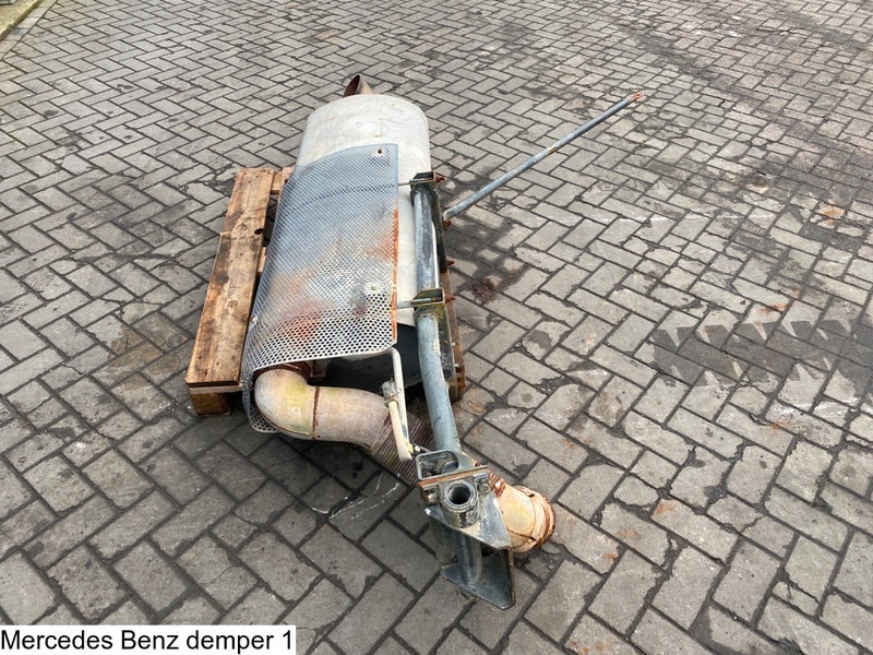 Mercedes-Benz Exhaust system truck, euro 4 - Muffler: picture 4 Mercedes-Benz Exhaust system truck, euro 4 - Muffler: picture 4