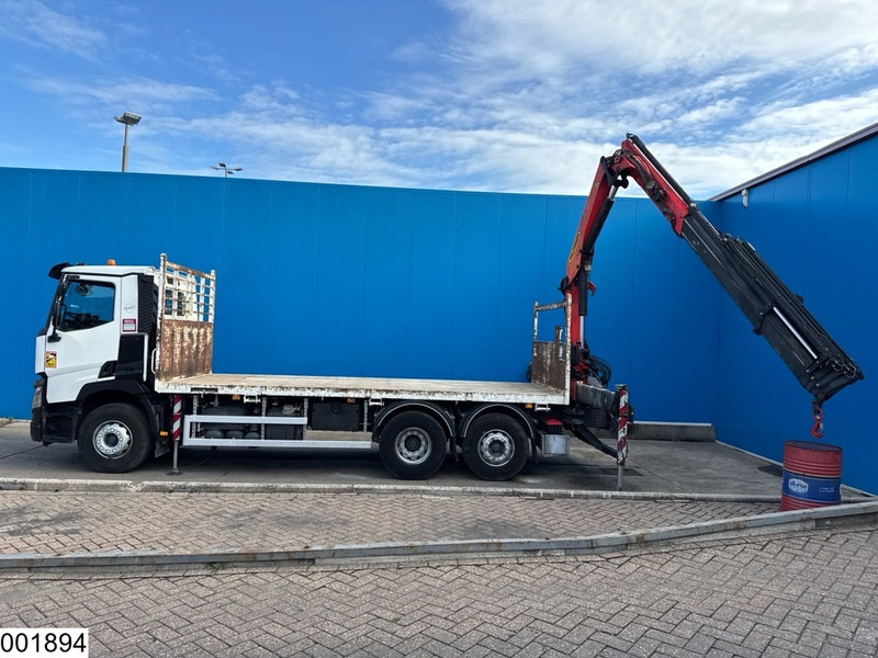 Renault C 430 6x2, EURO 6, Retarder, Palfinger, Remote, Steering - Dropside/ Flatbed truck, Crane truck: picture 5 Renault C 430 6x2, EURO 6, Retarder, Palfinger, Remote, Steering - Dropside/ Flatbed truck, Crane truck: picture 5