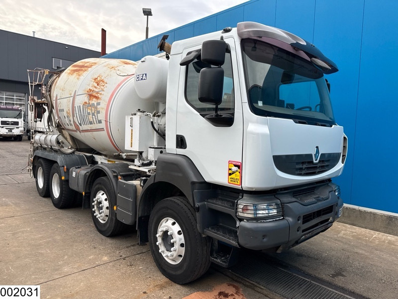 Renault Kerax 410 Dxi 8x4, EURO 4, 9m3, Steel suspension - Concrete mixer truck: picture 3 Renault Kerax 410 Dxi 8x4, EURO 4, 9m3, Steel suspension - Concrete mixer truck: picture 3