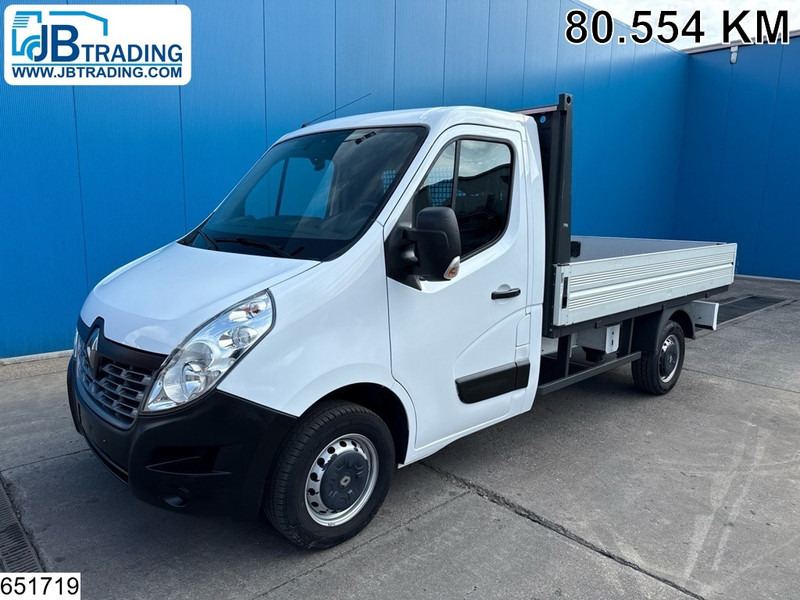 Renault ? Master 130 EURO 6, 80.554 KM - Flatbed van: picture 1 Renault ? Master 130 EURO 6, 80.554 KM - Flatbed van: picture 1
