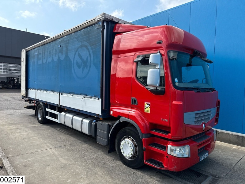 Renault Premium 380 Dxi EURO 5, Palfinger, PTO - Curtainsider truck: picture 2 Renault Premium 380 Dxi EURO 5, Palfinger, PTO - Curtainsider truck: picture 2