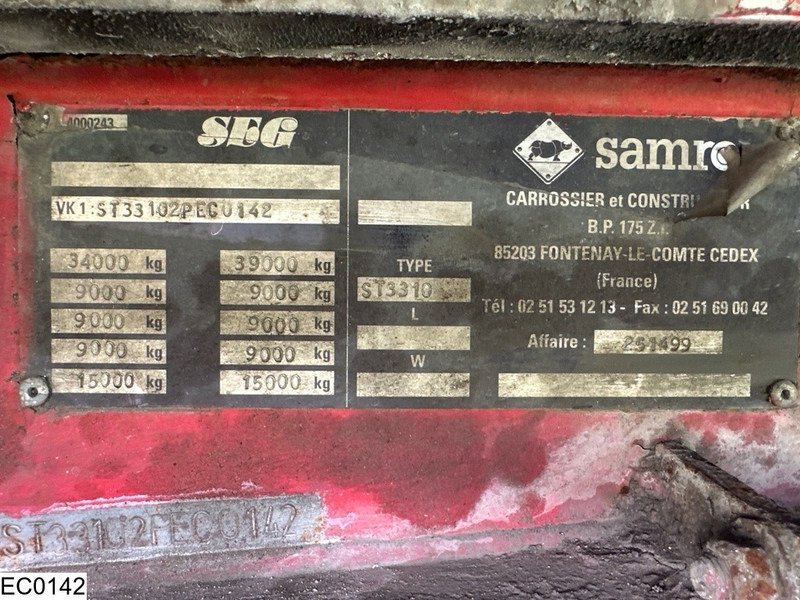 Samro Walking floor Walking floor, HYVA - Walking floor semi-trailer: picture 4 Samro Walking floor Walking floor, HYVA - Walking floor semi-trailer: picture 4