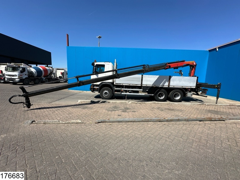 Dropside/ Flatbed truck, Crane truck Scania G 440 6X4, EURO 6, Retarder, Palfinger: picture 14