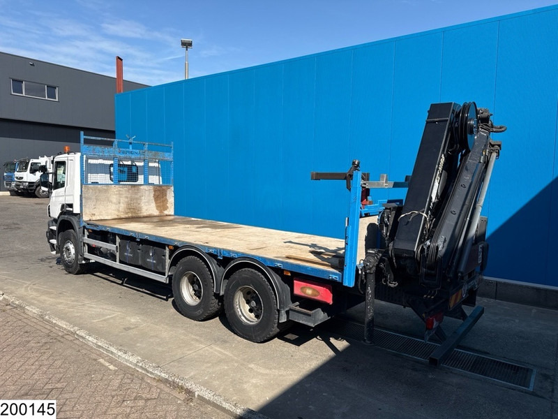 Dropside/ Flatbed truck, Crane truck Scania P 410 6x4, EURO 6, Retarder, HIAB, Remote: picture 7