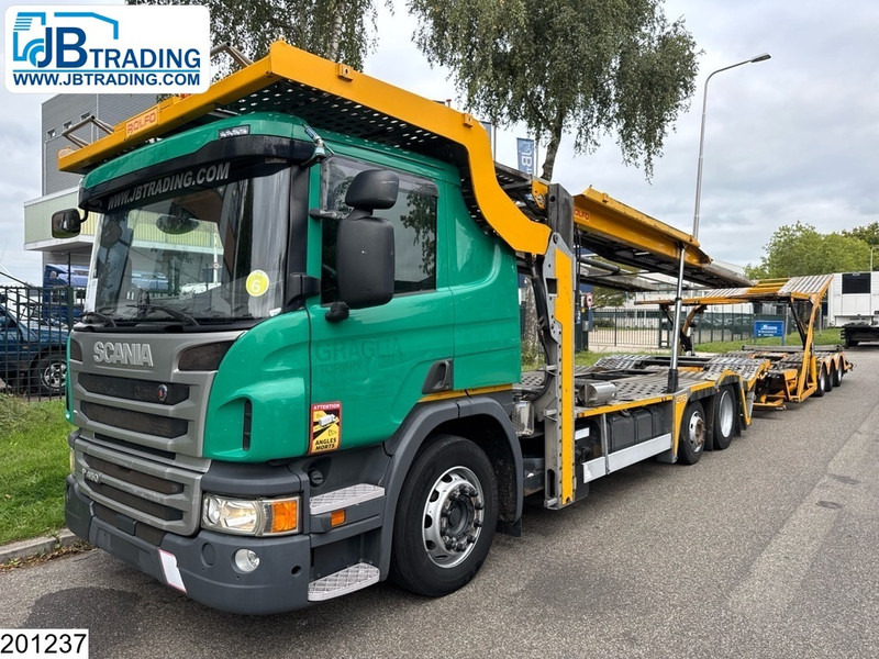 Scania P 450 6x2, EURO 6, Combi, Rolfo, Retarder - Autotransporter truck: picture 1 Scania P 450 6x2, EURO 6, Combi, Rolfo, Retarder - Autotransporter truck: picture 1
