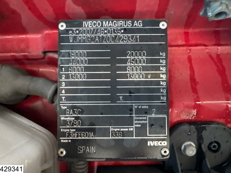 Tractor unit Iveco S way 460 LNG, EURO 6, Retarder: picture 11