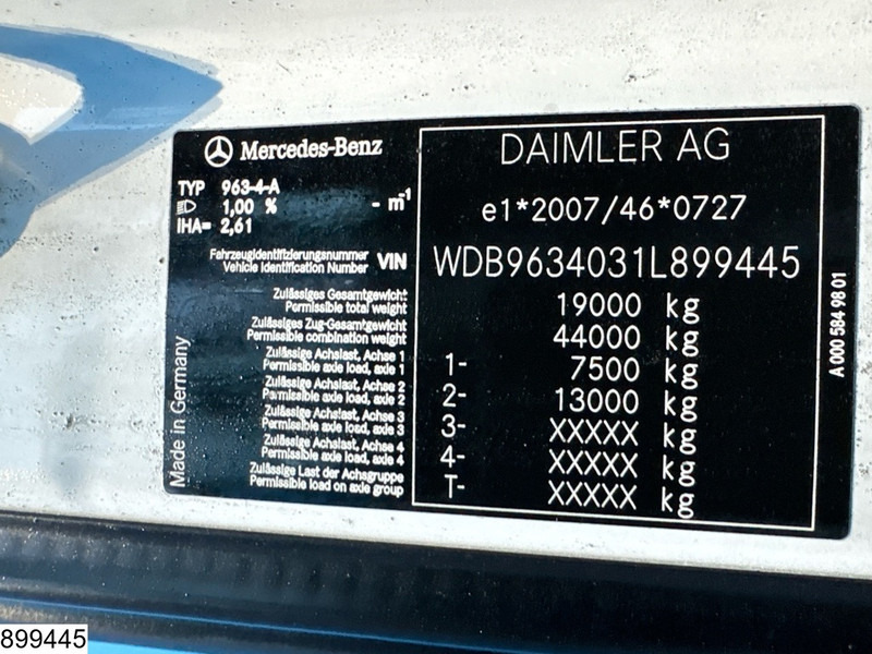 Tractor unit Mercedes-Benz Actros 1842 EURO 6, Engine problem: picture 7
