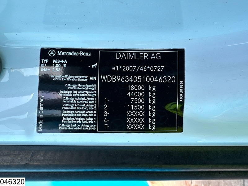 Tractor unit Mercedes-Benz Actros 1845 EURO 6, PTO, LOHR, Standairco: picture 7