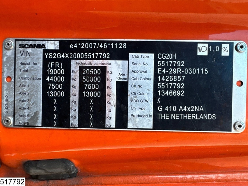 Tractor unit Scania G 410 LNG, EURO 6, Retarder: picture 7