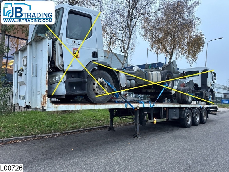 Dropside/ Flatbed semi-trailer Trailor open laadbak: picture 1