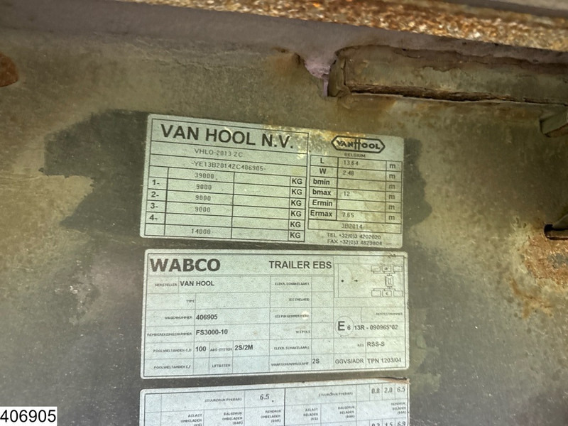 Van Hool Tautliner - Curtainsider semi-trailer: picture 5 Van Hool Tautliner - Curtainsider semi-trailer: picture 5