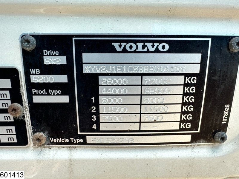 Dropside/ Flatbed truck Volvo FM 370 6X2, EURO 5: picture 7