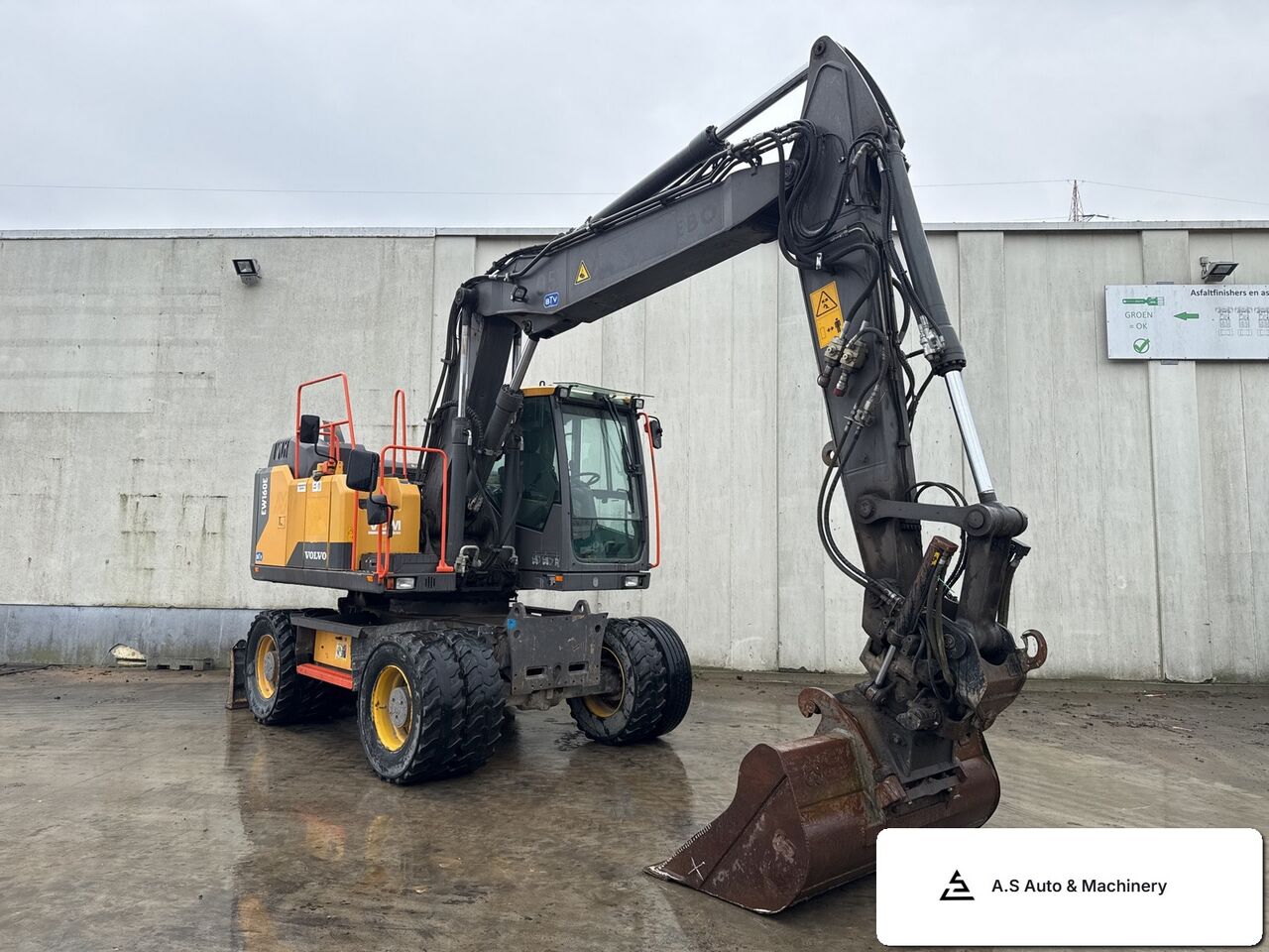 Volvo EW160E - Wheel excavator: picture 1 Volvo EW160E - Wheel excavator: picture 1