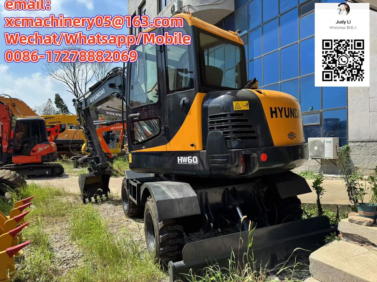 HYUNDAI r60w - Wheel excavator: picture 3 HYUNDAI r60w - Wheel excavator: picture 3