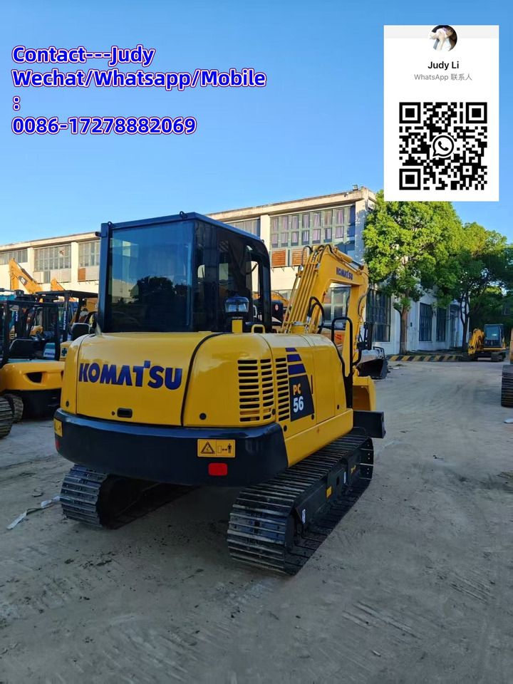 KOMATSU pc56 - Mini excavator: picture 3 KOMATSU pc56 - Mini excavator: picture 3