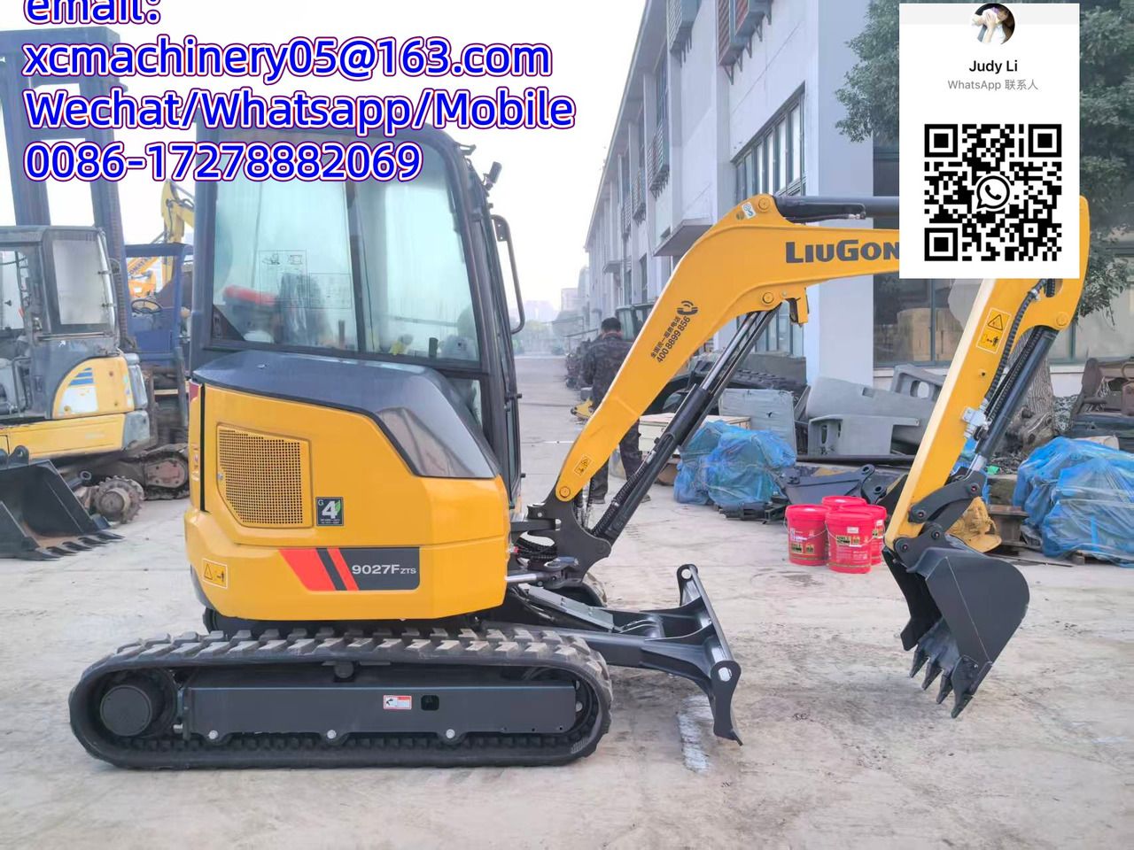 LIUGONG 9027F - Mini excavator: picture 3 LIUGONG 9027F - Mini excavator: picture 3
