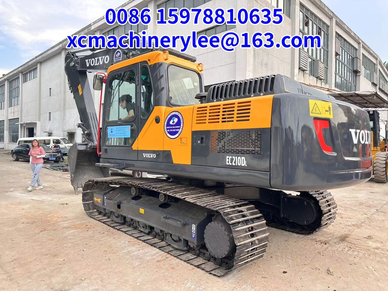Volvo ec210 - Crawler excavator: picture 1 Volvo ec210 - Crawler excavator: picture 1