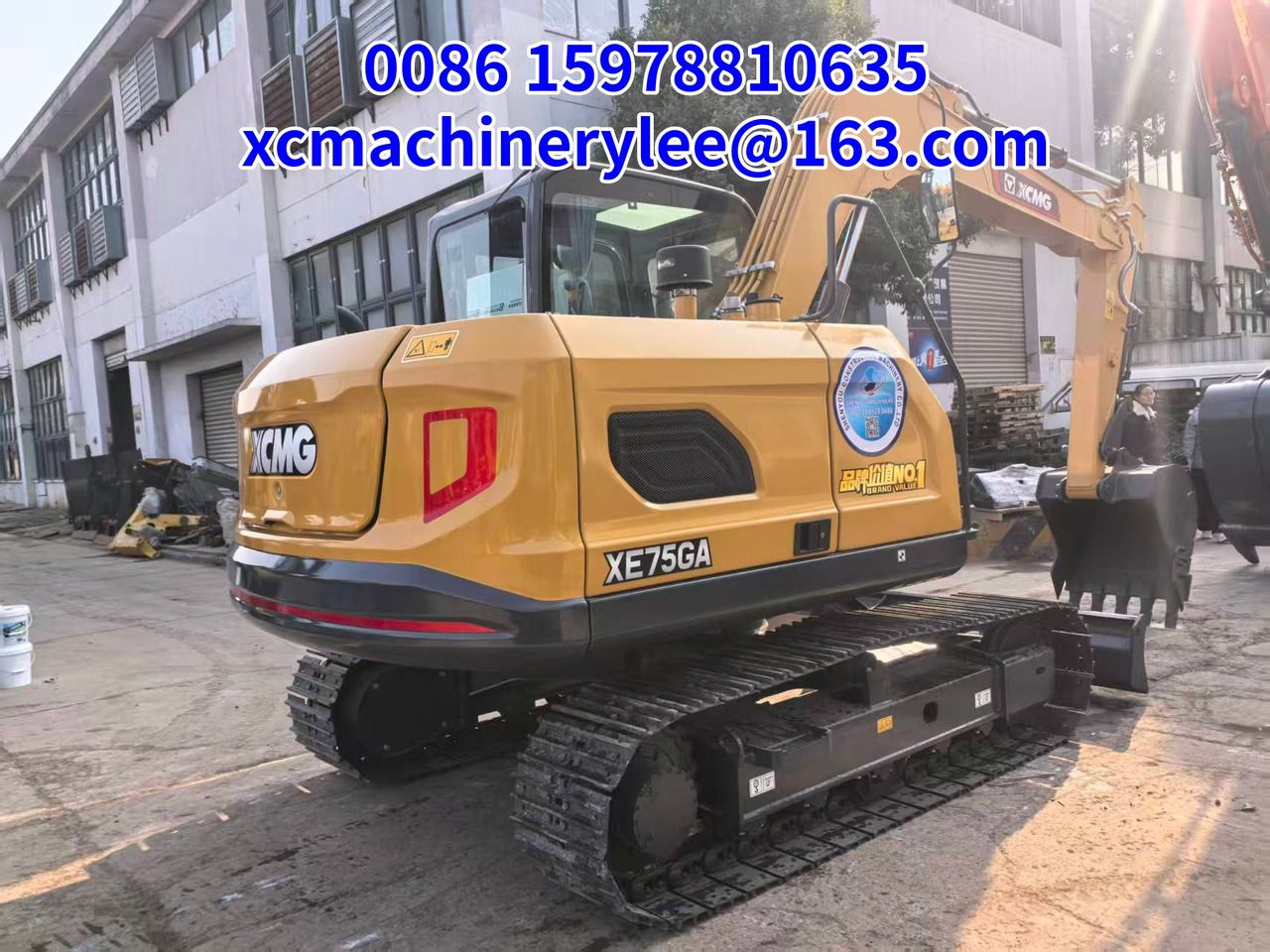 XCMG XE75GA - Crawler excavator: picture 3 XCMG XE75GA - Crawler excavator: picture 3