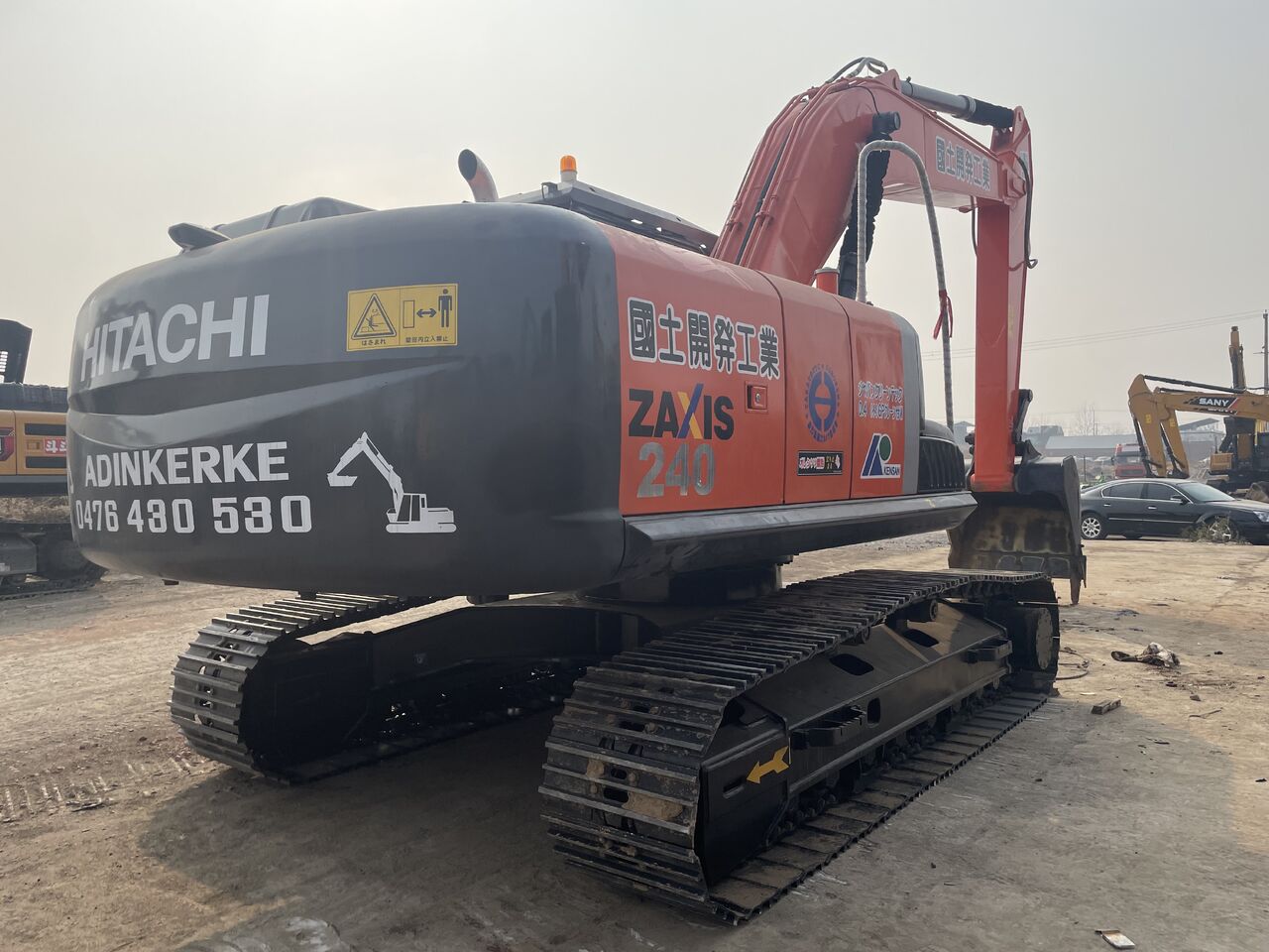 HITACHI ZX240 - Crawler excavator: picture 3 HITACHI ZX240 - Crawler excavator: picture 3