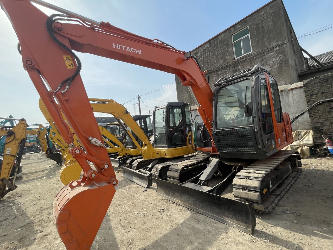 HITACHI ZX80 - Crawler excavator: picture 2 HITACHI ZX80 - Crawler excavator: picture 2