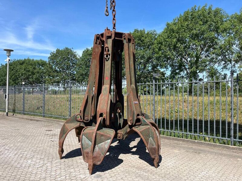 Mechanical Two Rope Orange Peel Grab - Grapple for Construction machinery: picture 1 Mechanical Two Rope Orange Peel Grab - Grapple for Construction machinery: picture 1