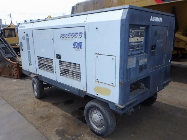2012 AIRMAN PDS655SD AIR COMPRESSOR, 2,801(h), WHEEL TYPE COMPRESSOR, 0.69MPa - Air compressor: picture 1 2012 AIRMAN PDS655SD AIR COMPRESSOR, 2,801(h), WHEEL TYPE COMPRESSOR, 0.69MPa - Air compressor: picture 1