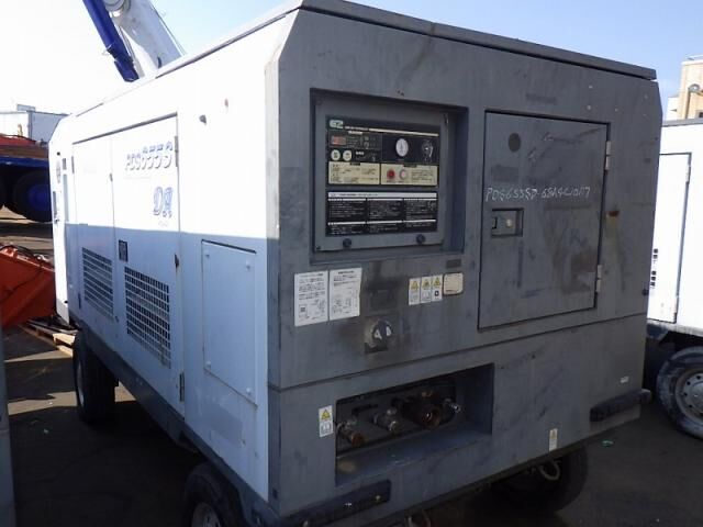 2012 AIRMAN PDS655SD AIR COMPRESSOR, 6,281(h), WHEEL TYPE COMPRESSOR - Air compressor: picture 3 2012 AIRMAN PDS655SD AIR COMPRESSOR, 6,281(h), WHEEL TYPE COMPRESSOR - Air compressor: picture 3