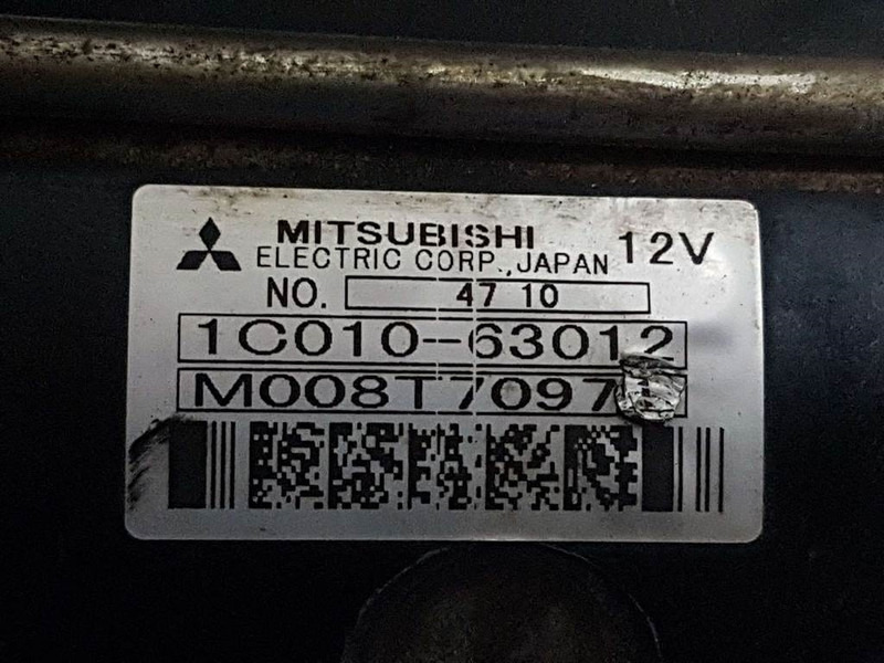 Kubota 12V 9T 2,5KW-Starter/Anlasser/Startmotor - Engine for Construction machinery: picture 5 Kubota 12V 9T 2,5KW-Starter/Anlasser/Startmotor - Engine for Construction machinery: picture 5