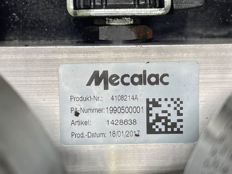 Hydraulics for Construction machinery Mecalac 12MTX-4108214A-Stabilising module: picture 8