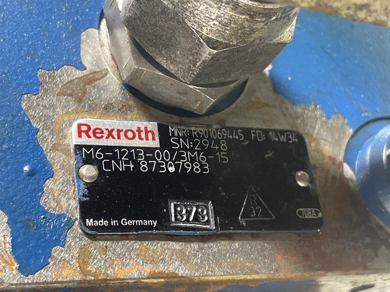 New Holland W110C-Rexroth M6-1213-00/3M6-Valve/Ventile - Hydraulics for Construction machinery: picture 4 New Holland W110C-Rexroth M6-1213-00/3M6-Valve/Ventile - Hydraulics for Construction machinery: picture 4