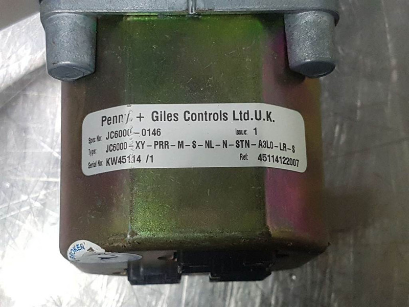 Penny + Giles Controls JC6000-Joystick/Steuergriff - Electrical system for Construction machinery: picture 5 Penny + Giles Controls JC6000-Joystick/Steuergriff - Electrical system for Construction machinery: picture 5