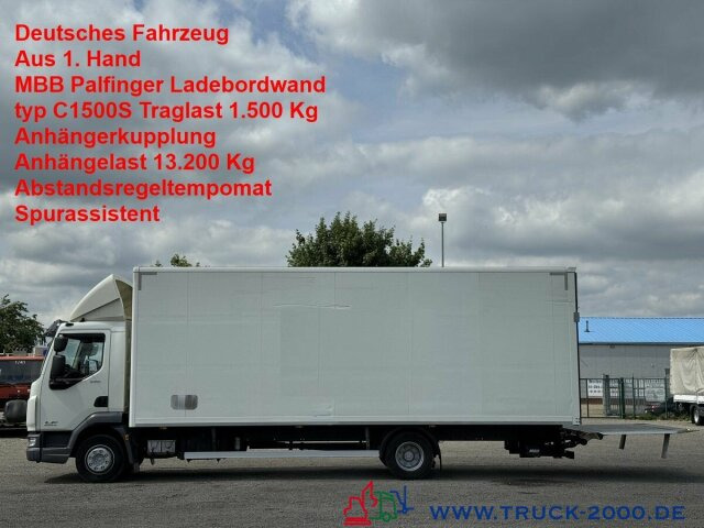DAF LF 250 MBB Palfinger LBW 1.500 Kg AHK Tempomat - Box truck: picture 1 DAF LF 250 MBB Palfinger LBW 1.500 Kg AHK Tempomat - Box truck: picture 1