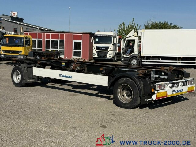 Container transporter/ Swap body trailer Krone AZ18 Box Carrier - Luft - BPW Achsen: picture 9