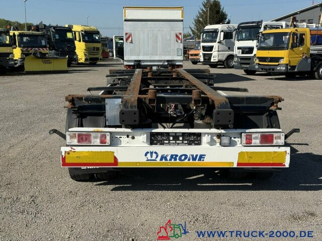 Container transporter/ Swap body trailer Krone AZ18 Box Carrier - Luft - BPW Achsen: picture 12