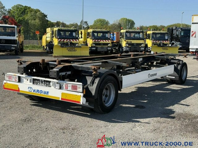 Container transporter/ Swap body trailer Krone AZ18 Box Carrier - Luft - BPW Achsen: picture 11